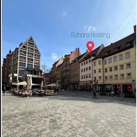 Quarto em Acomodações Particulares Sahara Hosting 3 Nuremberga